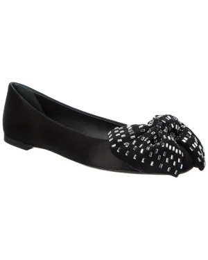 Giuseppe Zanotti Flavia Satin Flat