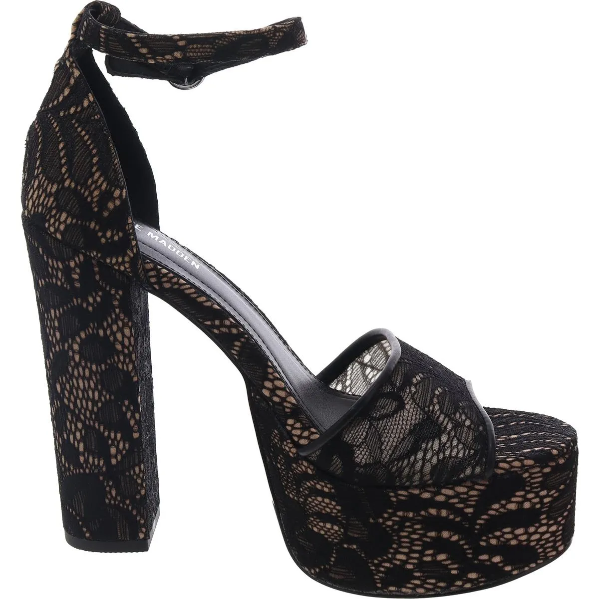 Glam Womens Solid Platforms Dress Sandals