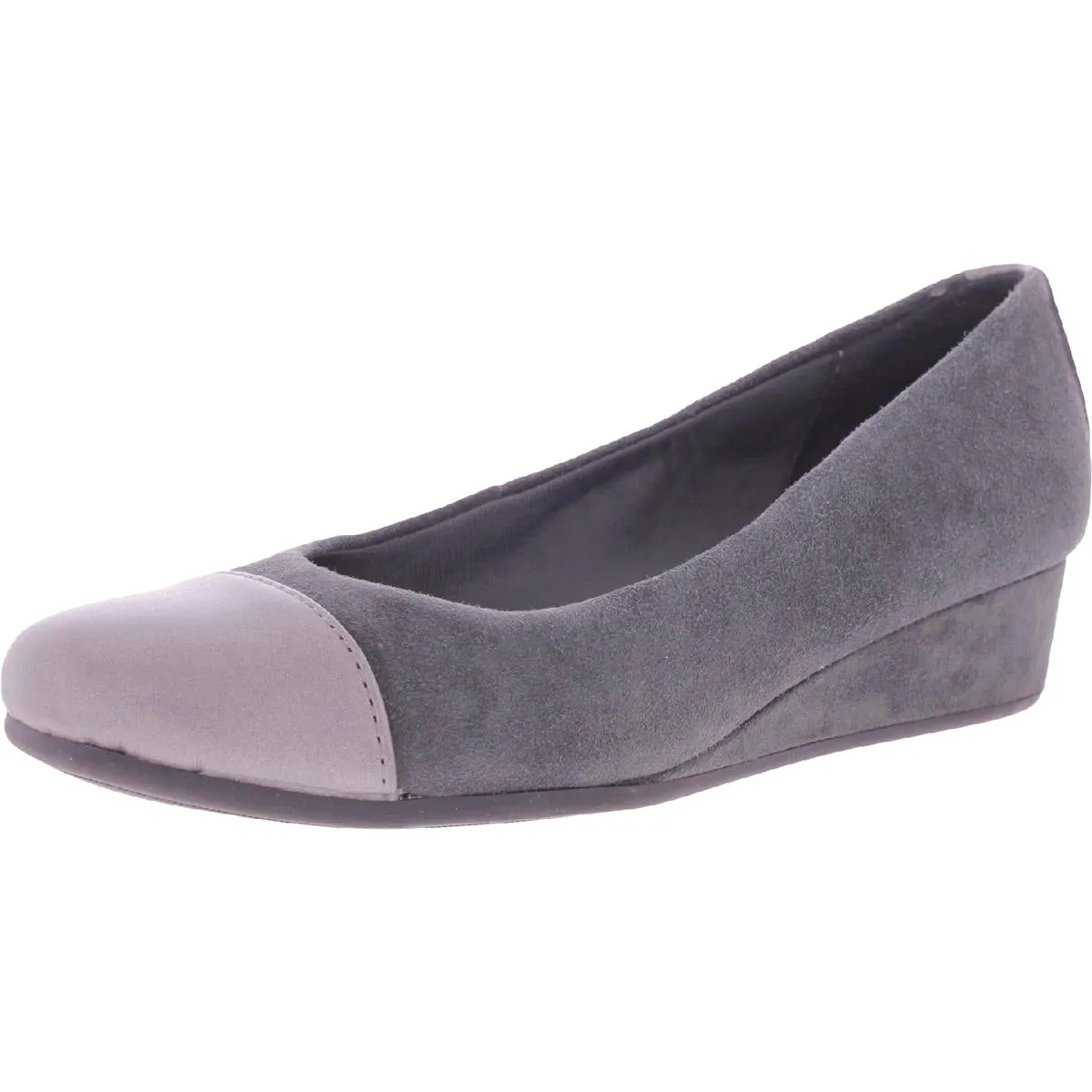 Gracey  Womens Dressy Slip On Wedge Heels