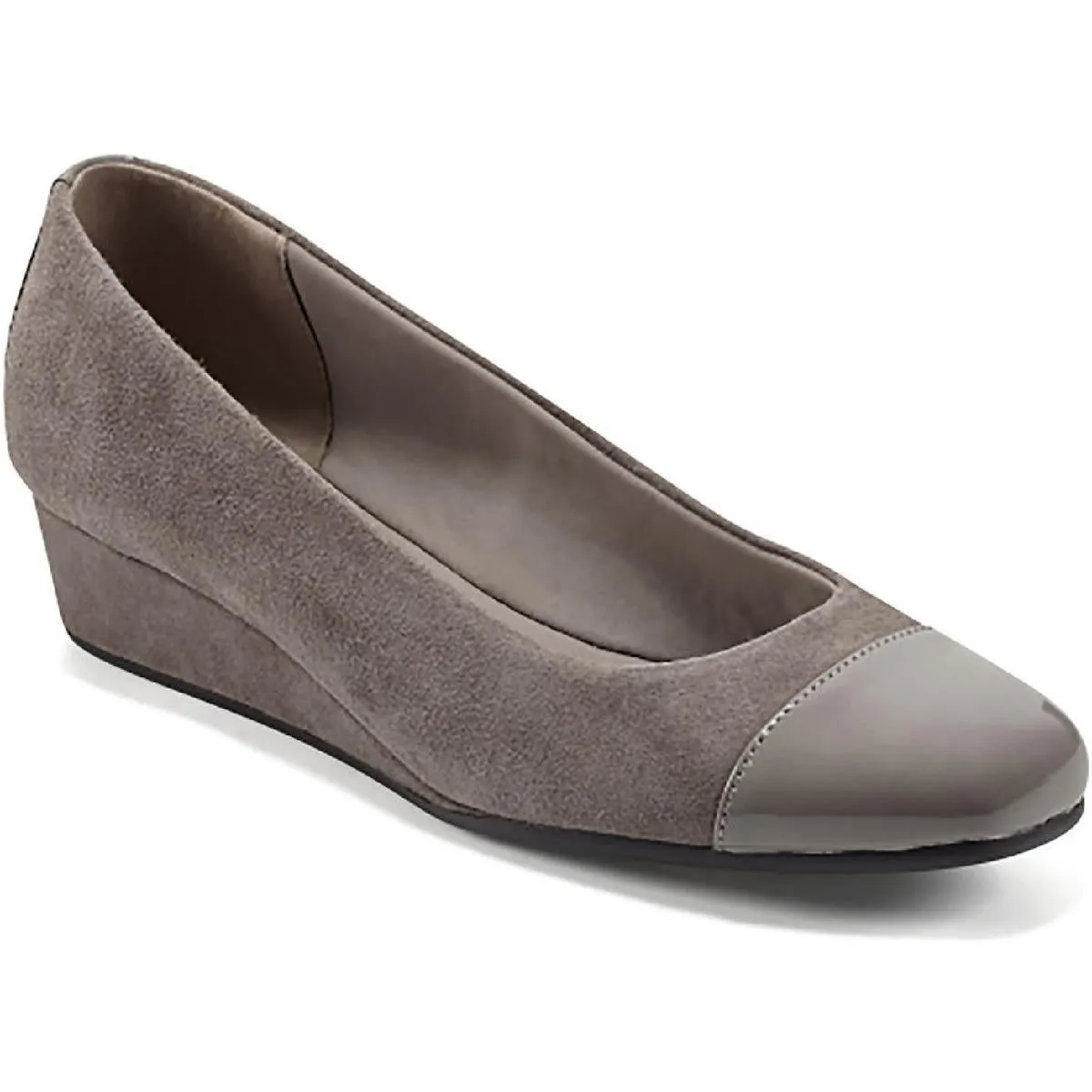 Gracey  Womens Dressy Slip On Wedge Heels