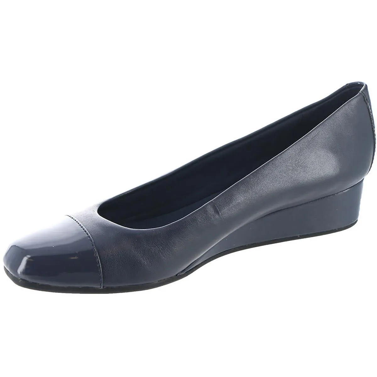 Gracey  Womens Dressy Slip On Wedge Heels