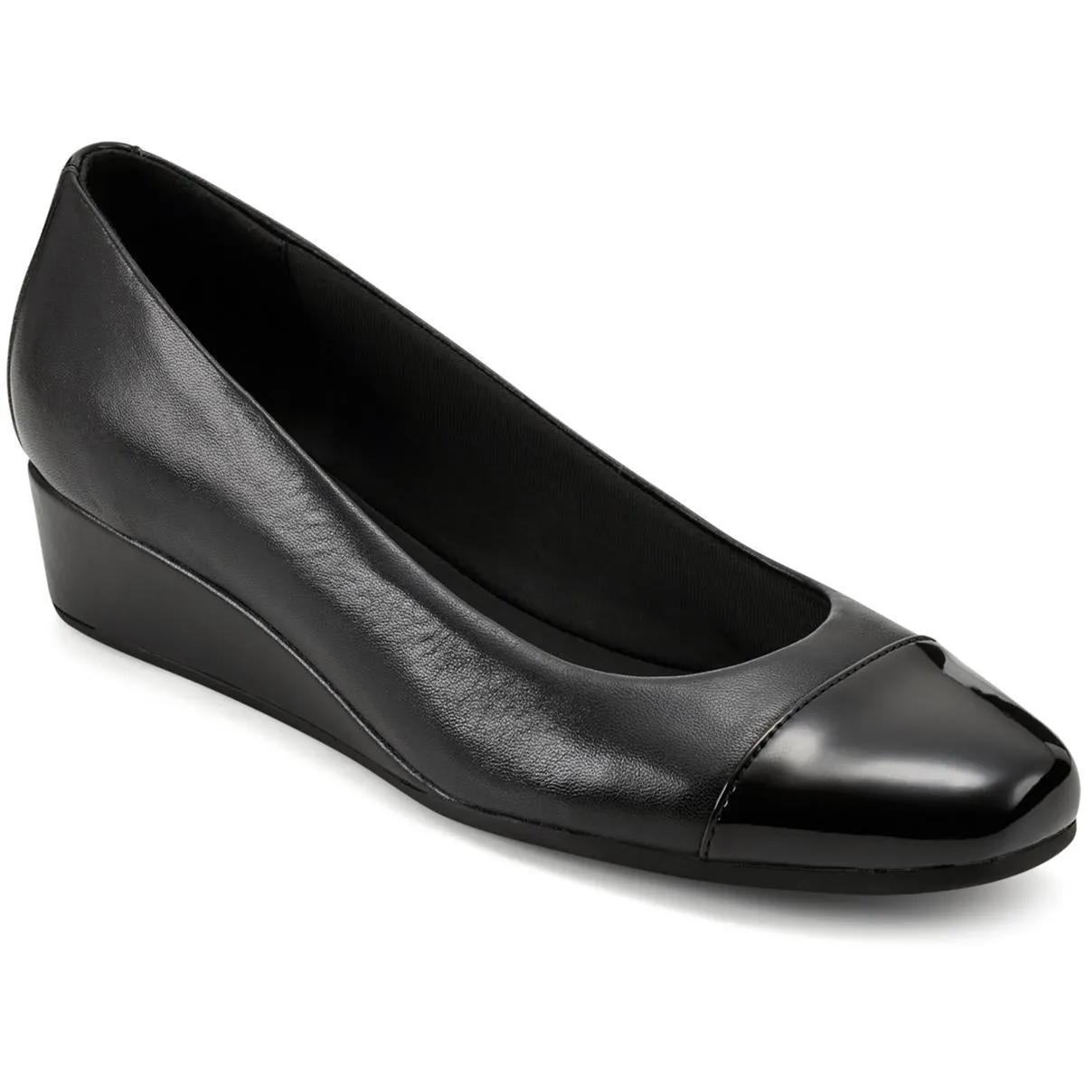 Gracey  Womens Dressy Slip On Wedge Heels