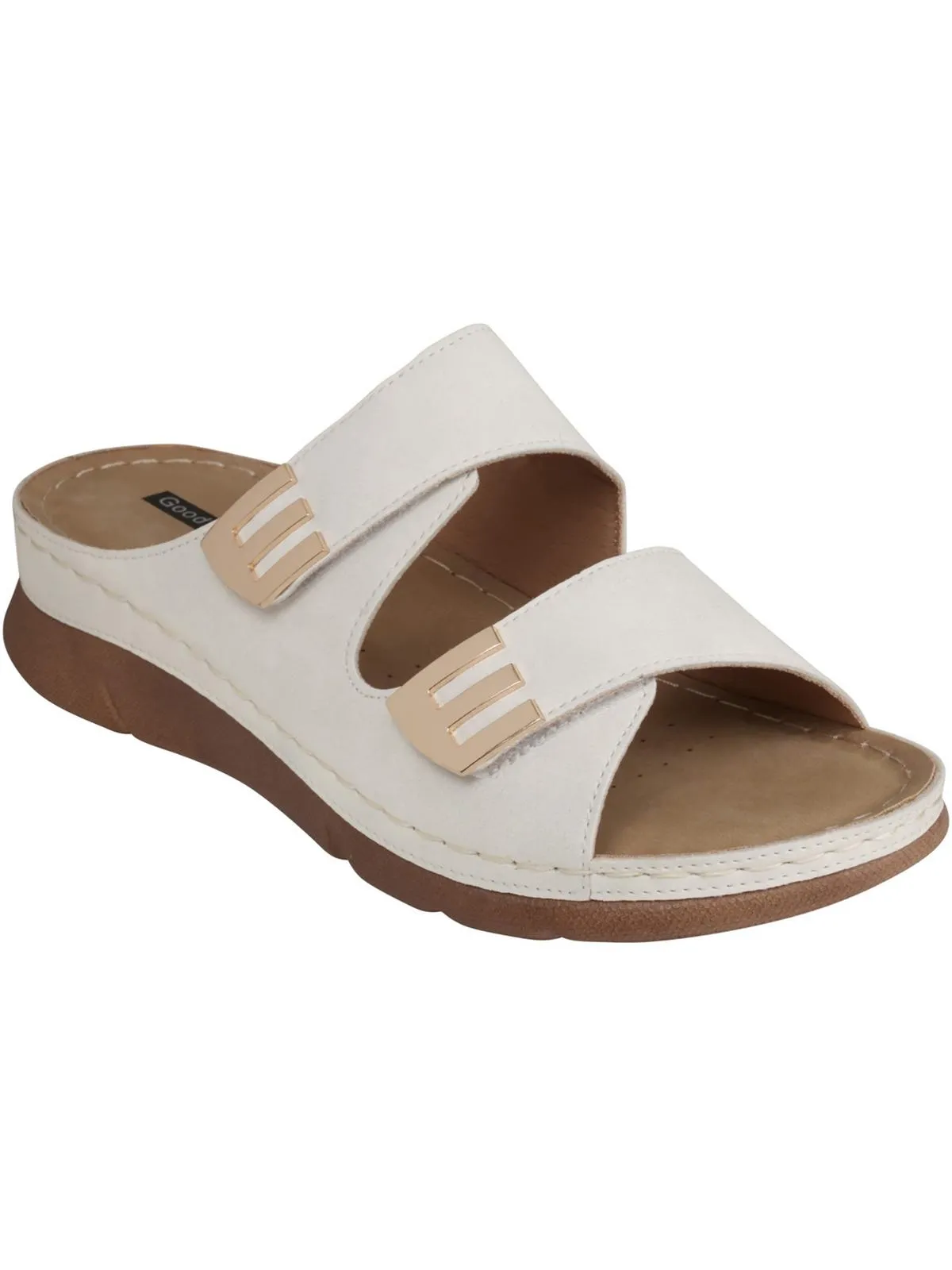 GRETCHEN Womens Laceless Nylon Slide Sandals