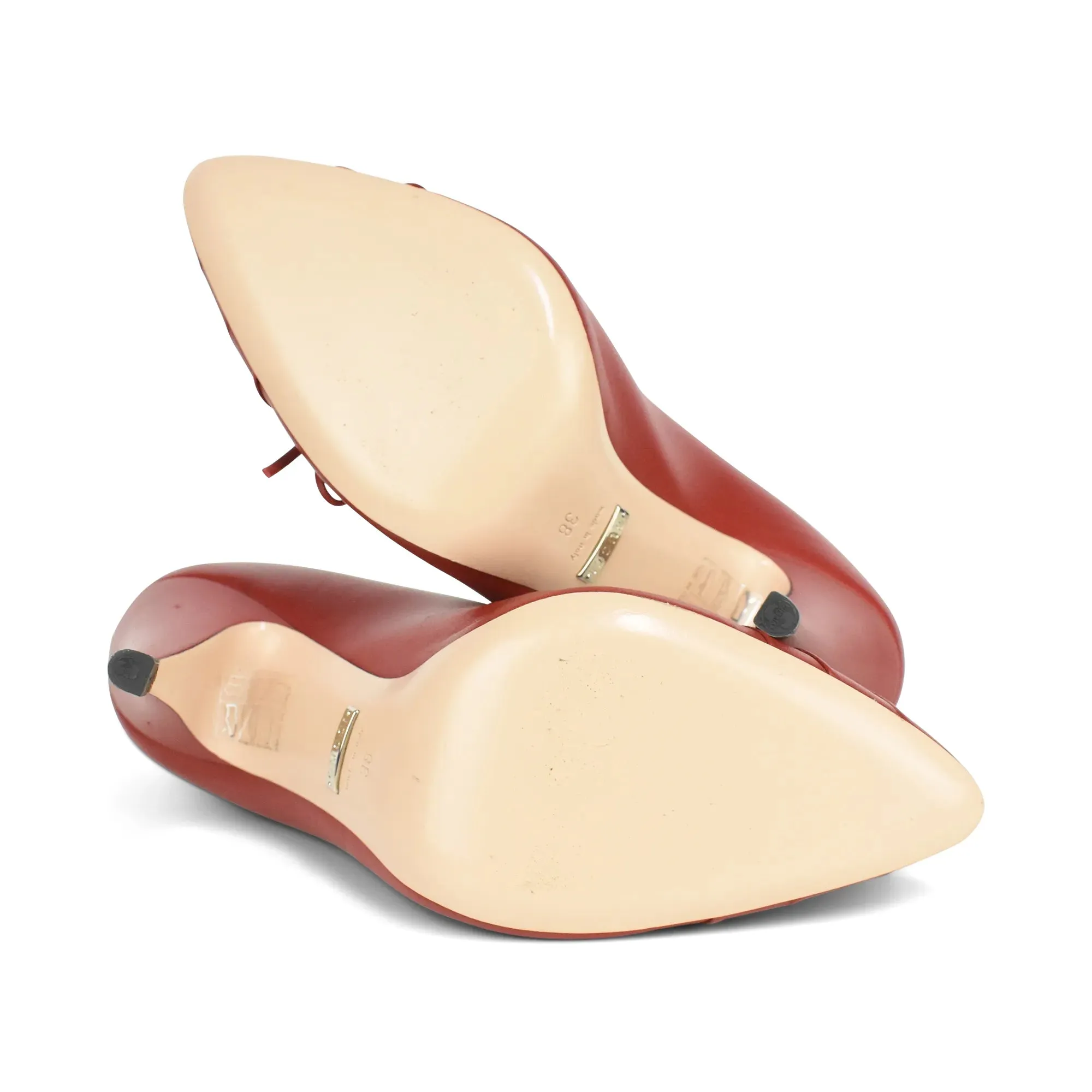 Gucci 'N8 Hibiscus Red' Pumps - Women's 38