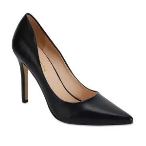 Harbour Heel in Black Smooth