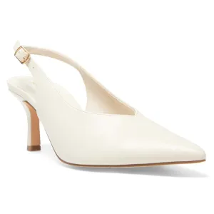 Harley Heel in Ivory Smooth