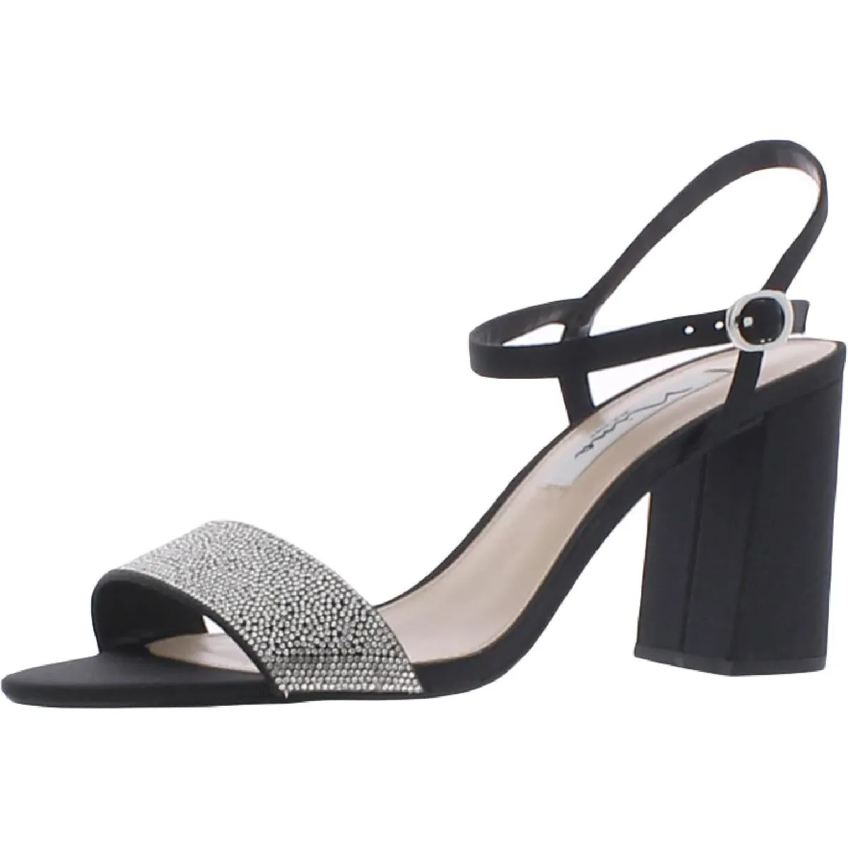 Haven Womens Leather Slingback Heel Sandals