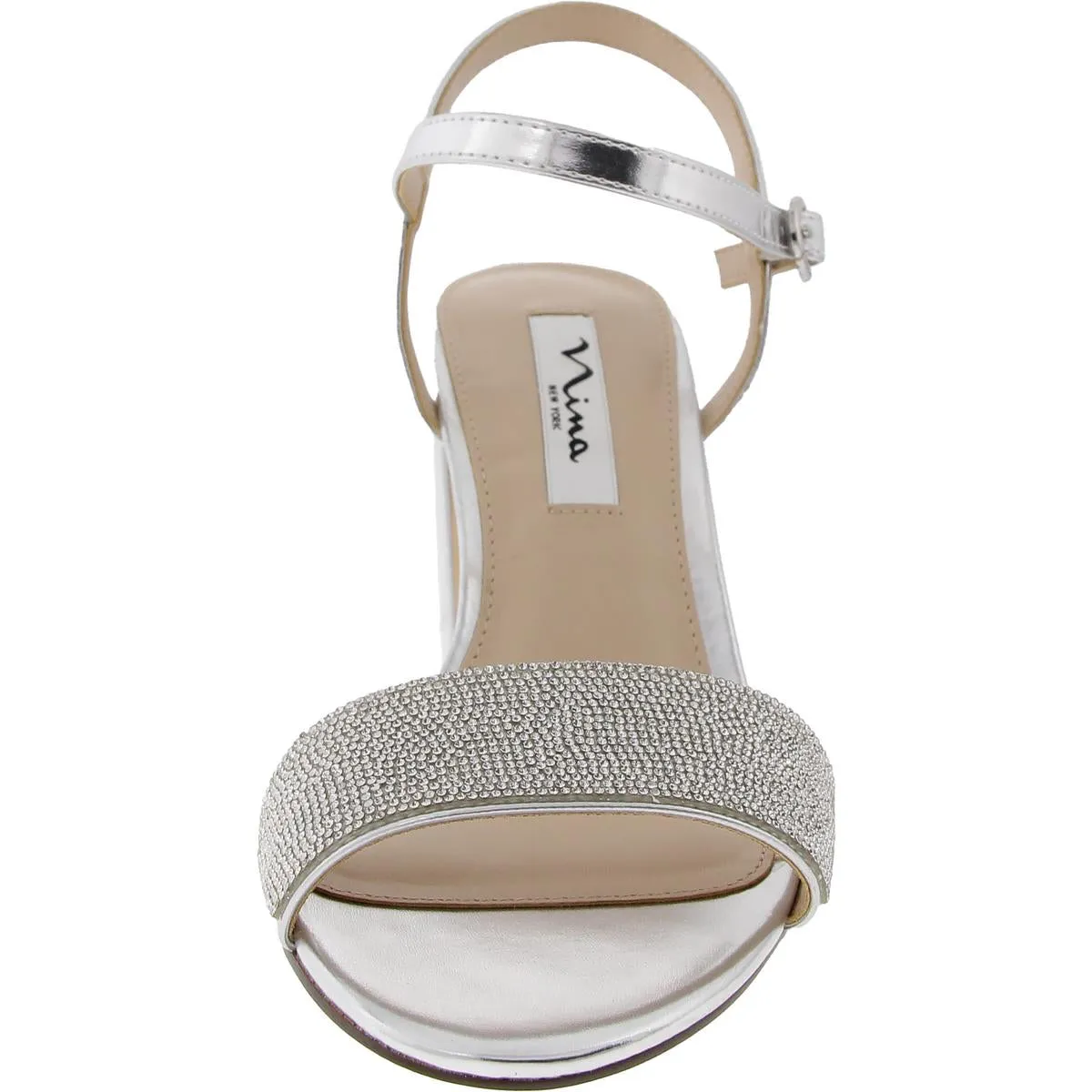 Haven Womens Leather Slingback Heel Sandals