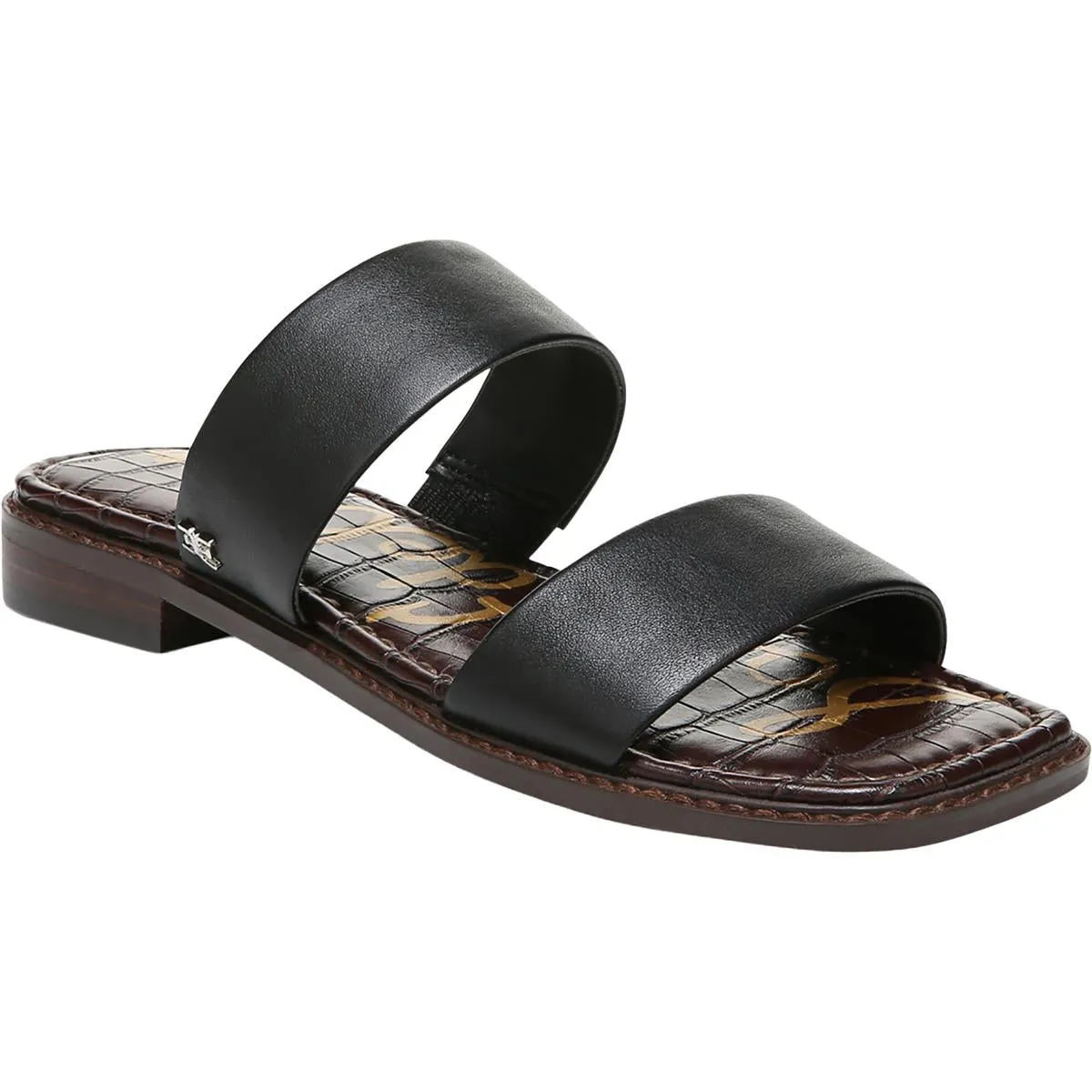Haydee Womens Padded Insole Slide Sandals