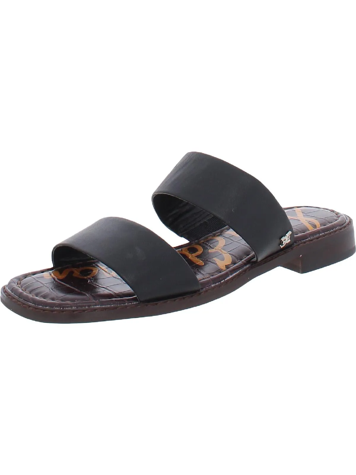 Haydee Womens Padded Insole Slide Sandals