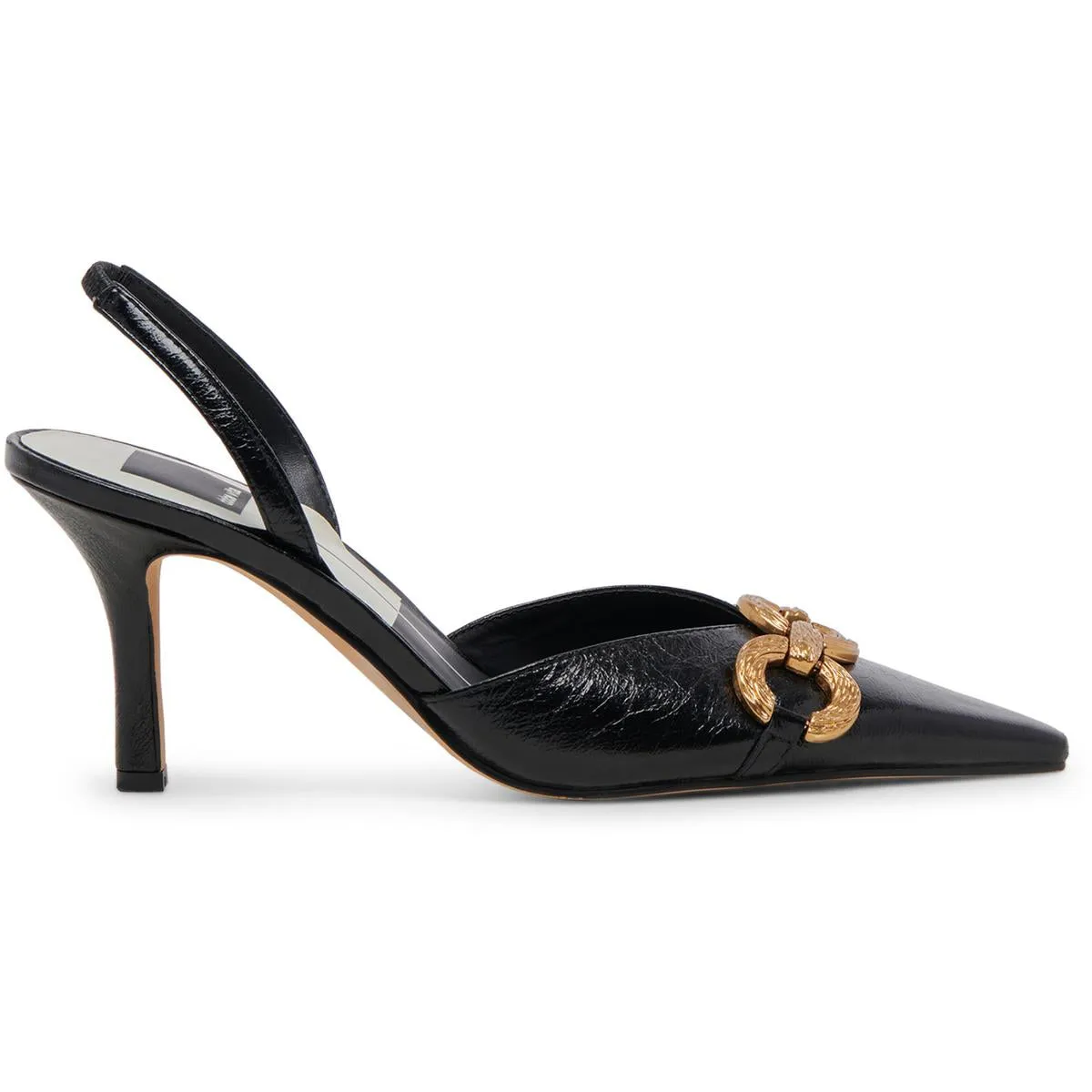 Haylee Womens Suede Pointed Toe Slingback Heels