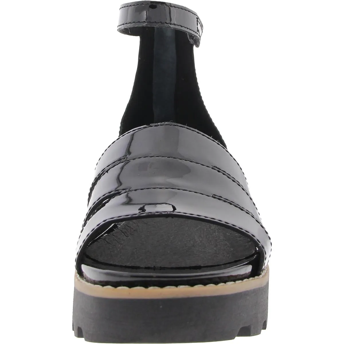 HEIR  Womens Zipper Manmade Ankle Strap