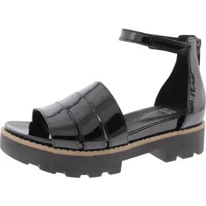 HEIR  Womens Zipper Manmade Ankle Strap