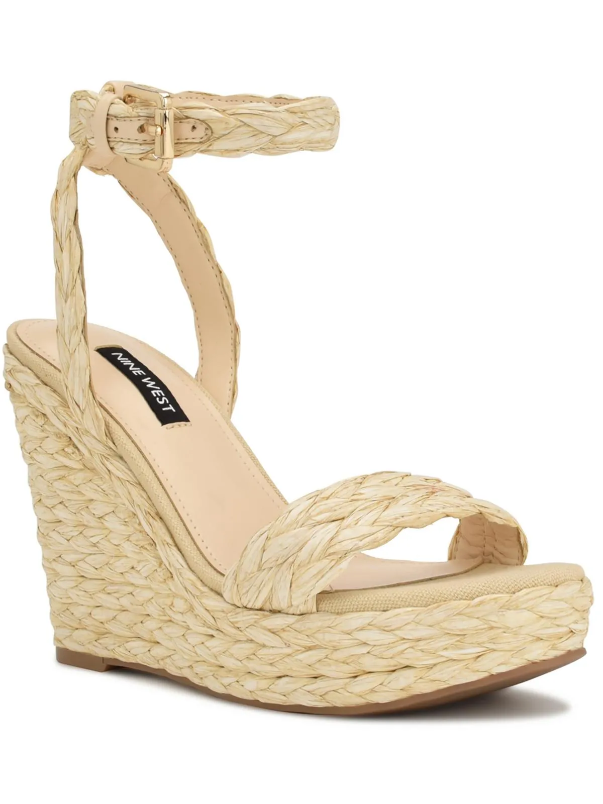 Henri 3 Womens Adjustable Ankle Strap Espadrilles