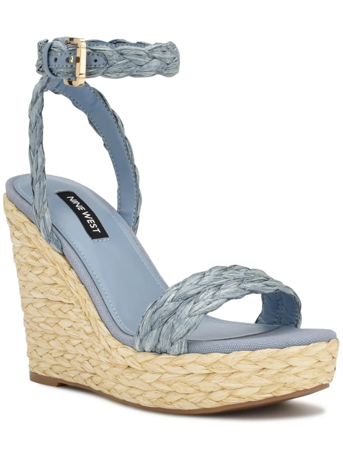 Henri 3 Womens Adjustable Ankle Strap Espadrilles