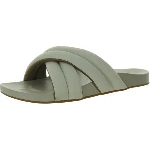 Hila Womens Plush Cushioned Footbed Slide Sandals