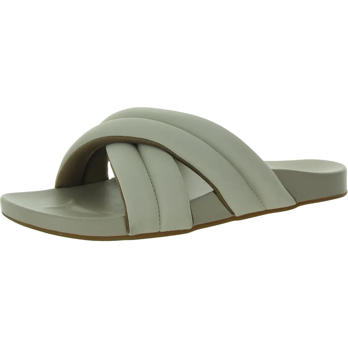 Hila Womens Plush Cushioned Footbed Slide Sandals