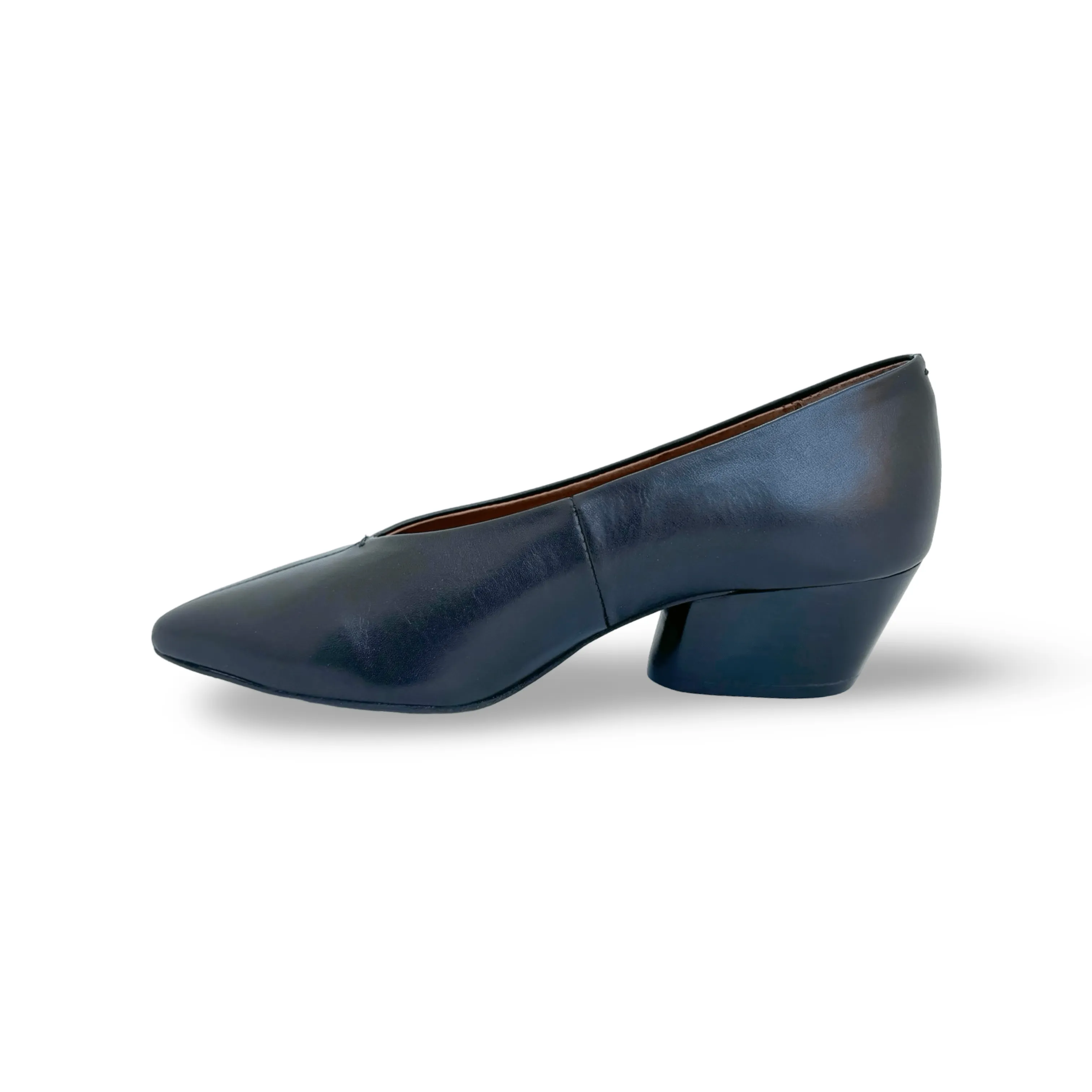Holly Black Block Heel
