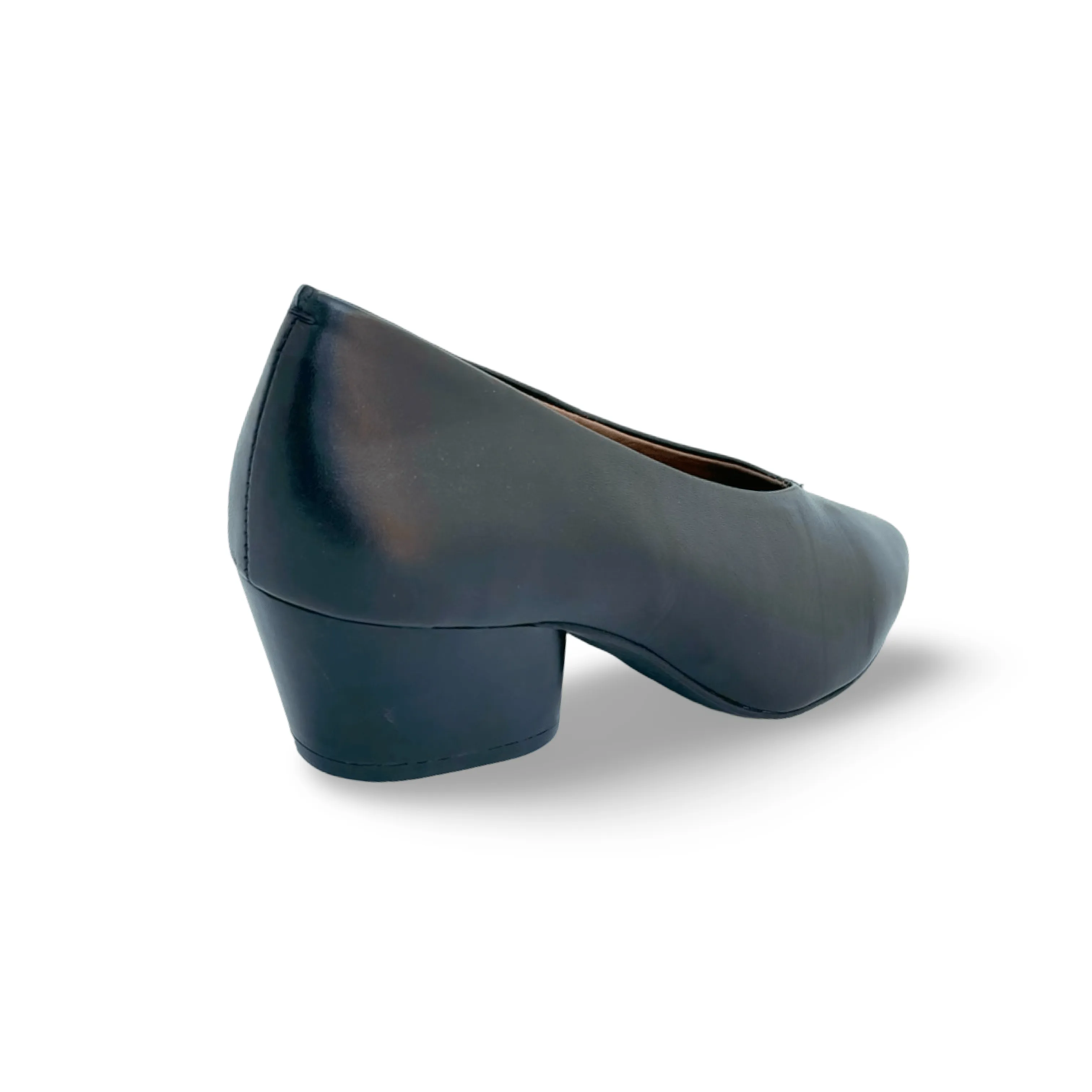 Holly Black Block Heel