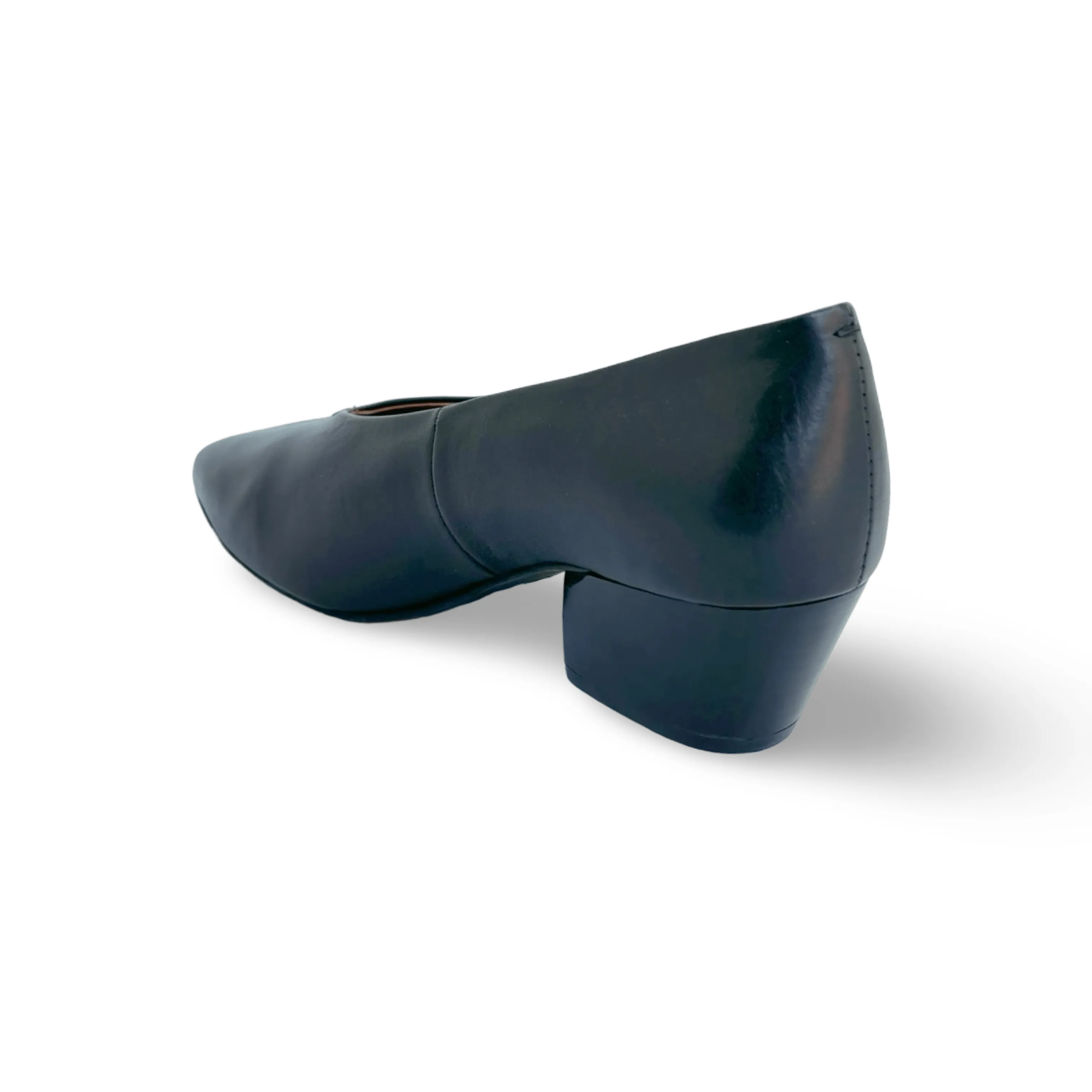 Holly Black Block Heel