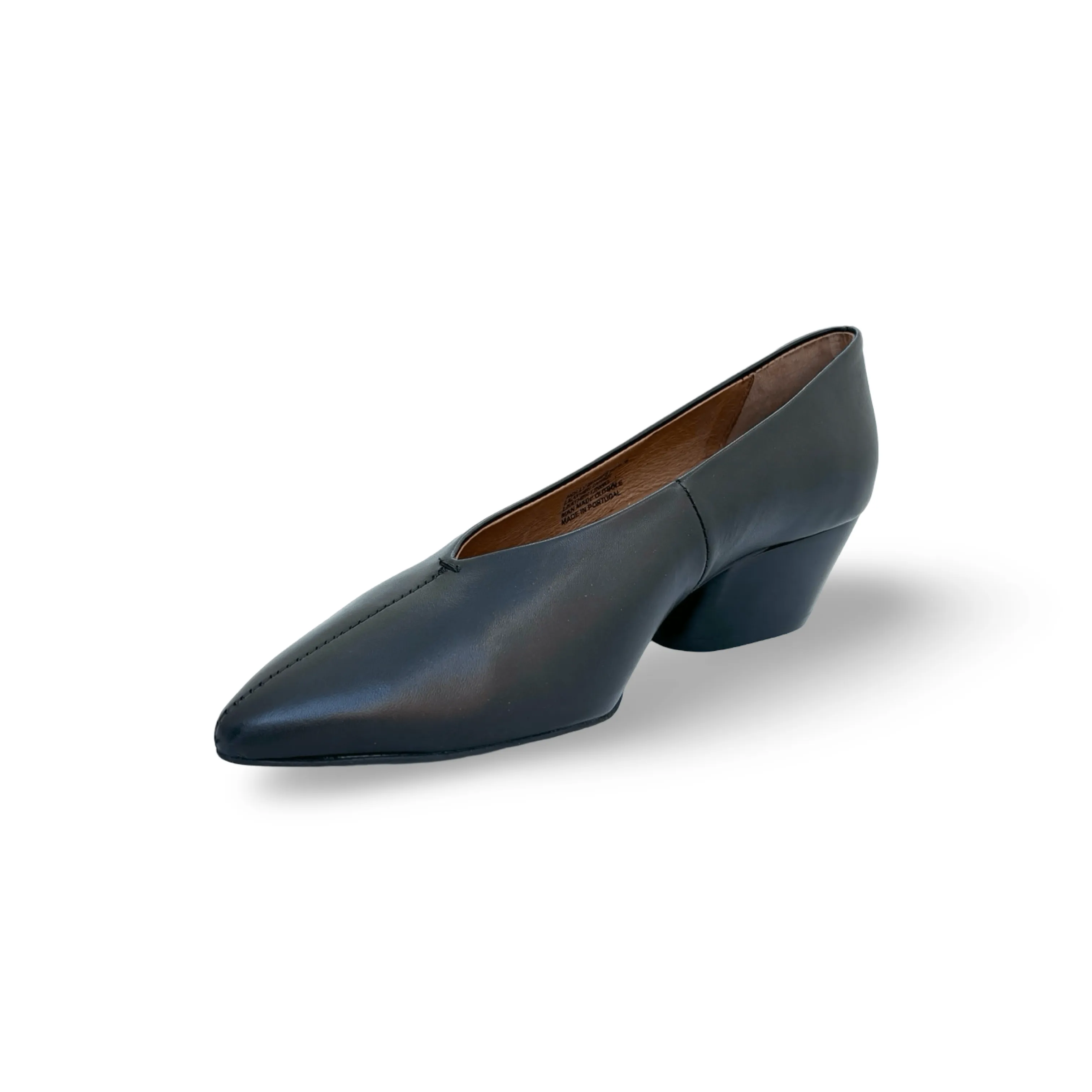 Holly Black Block Heel