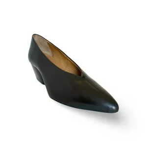 Holly Black Block Heel