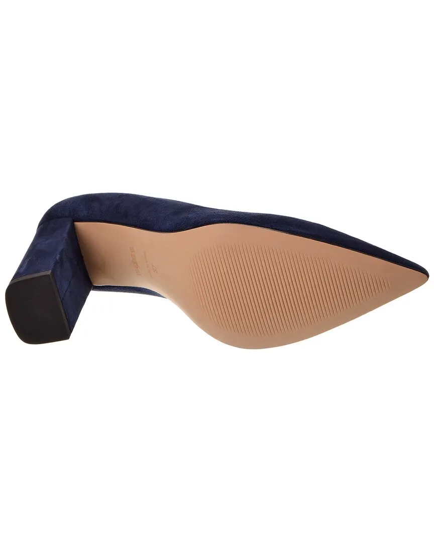 Hugo Boss Janet Chunky Suede Pump