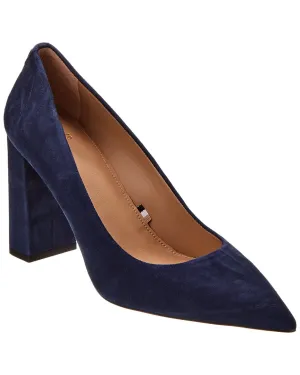 Hugo Boss Janet Chunky Suede Pump