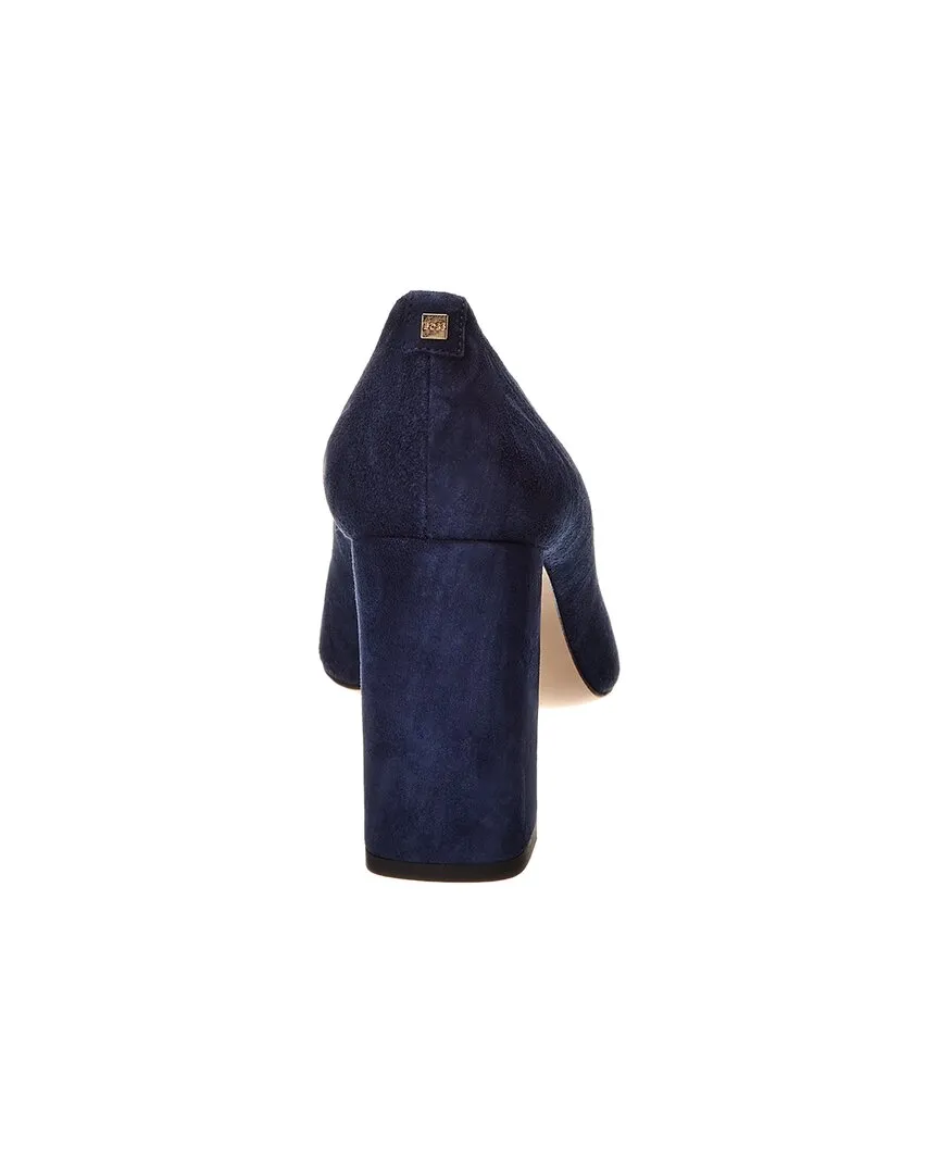 Hugo Boss Janet Chunky Suede Pump