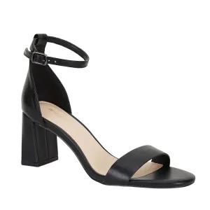 Ida Heel in Black Smooth