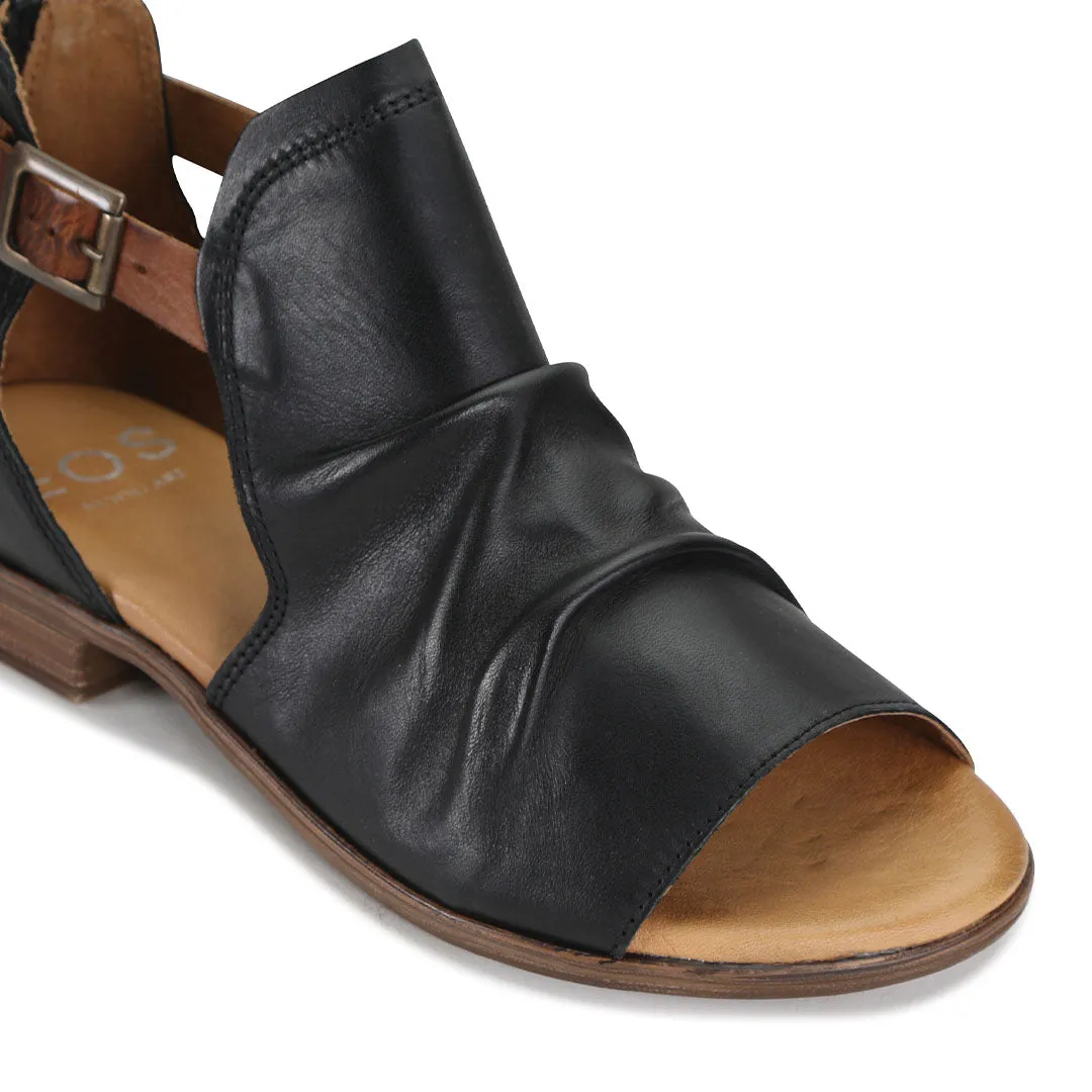 ILOSIA LEATHER BOOT SANDAL