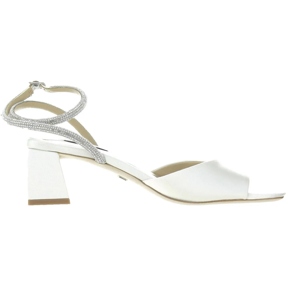 Infinity Womens Satin Dressy Slingback Sandals