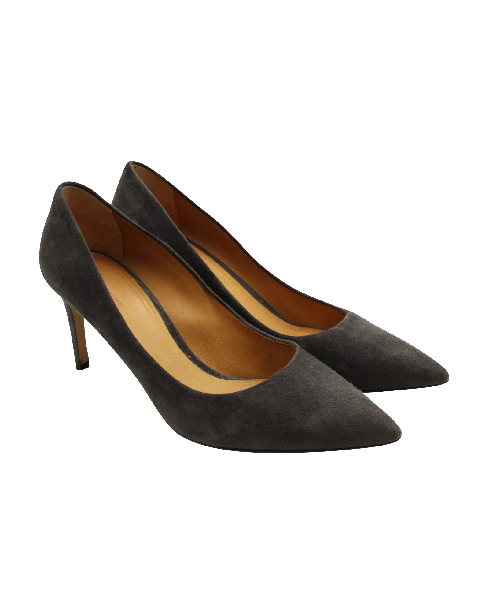 Isabel Marant Classic Pumps in Grey Suede