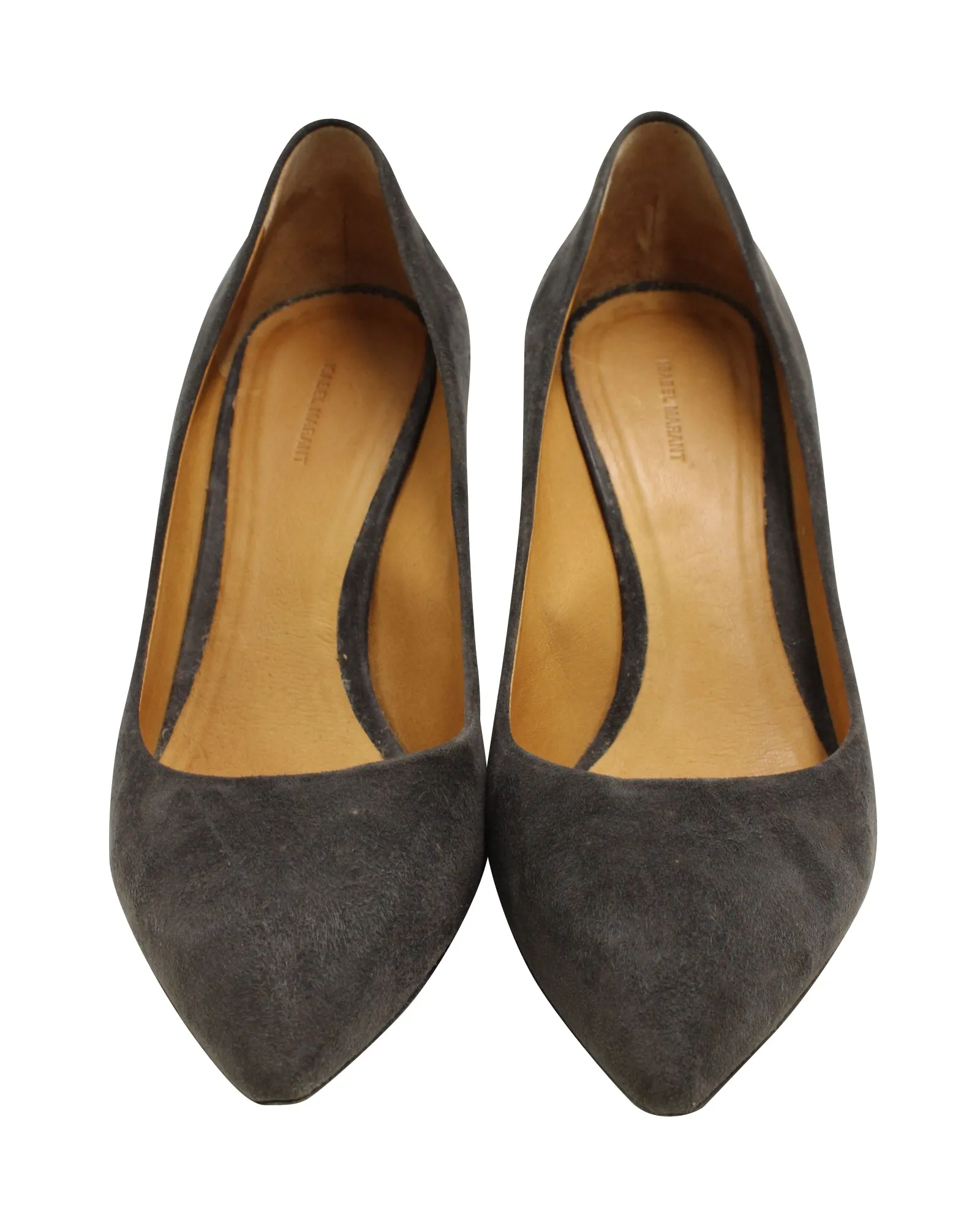 Isabel Marant Classic Pumps in Grey Suede