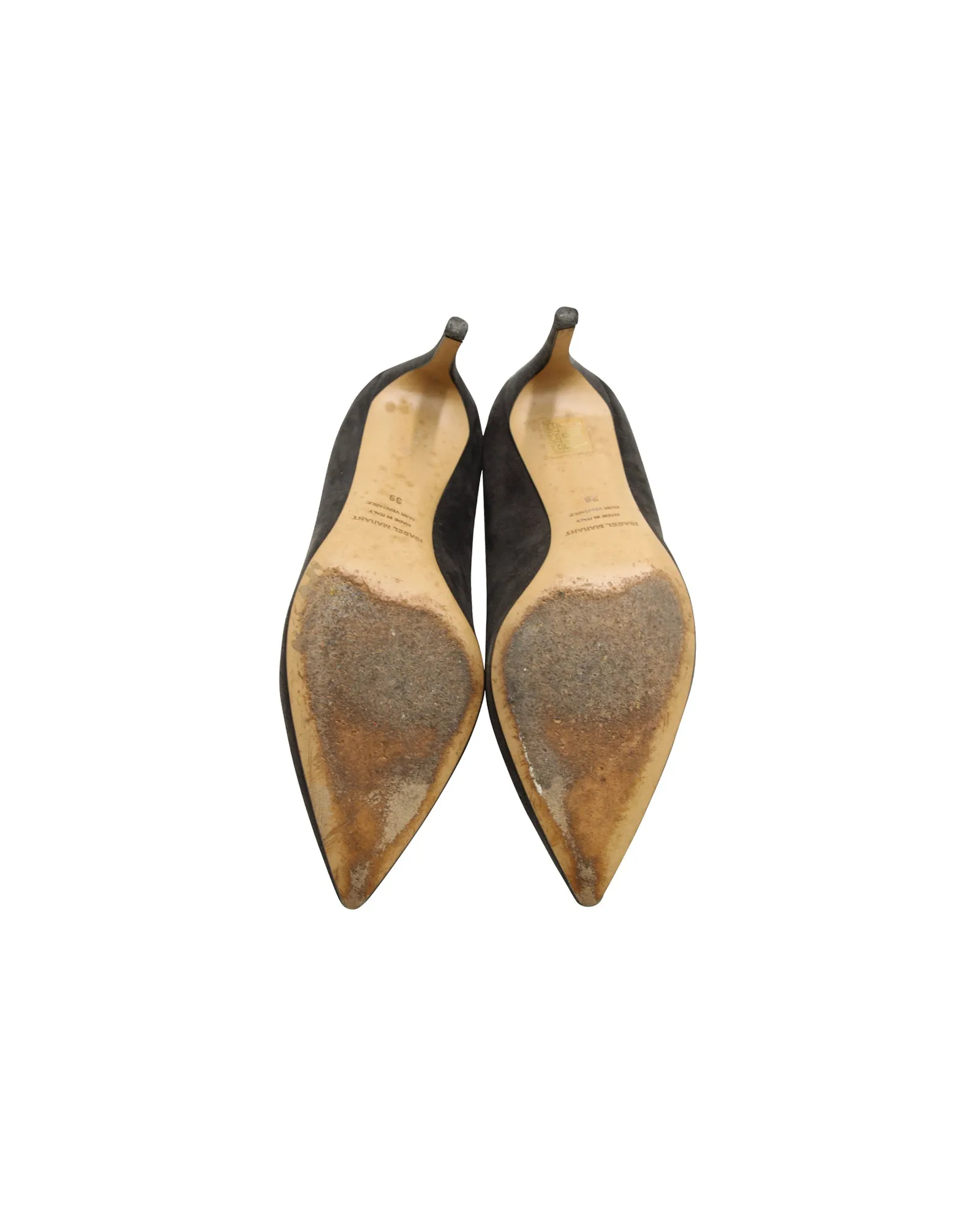 Isabel Marant Classic Pumps in Grey Suede