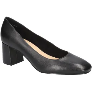Jillian Womens Padded Insole Manmade Block Heels