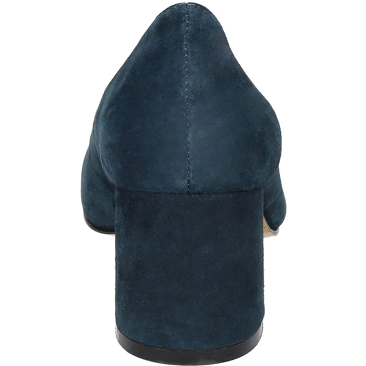 Jillian Womens Solid Leather Block Heels