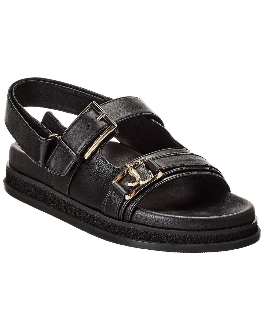 Jimmy Choo Elyn Leather Sandal
