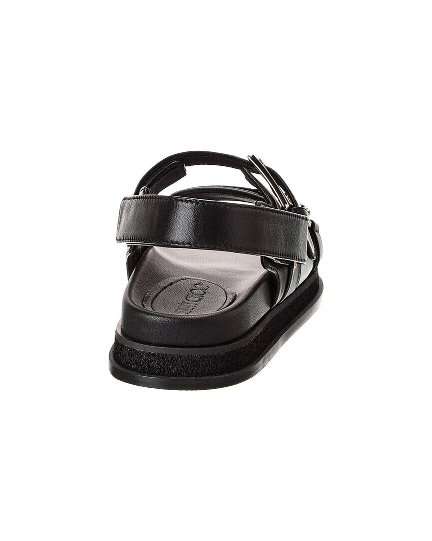 Jimmy Choo Elyn Leather Sandal