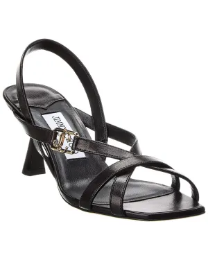 Jimmy Choo Jess 65 Leather Sandal