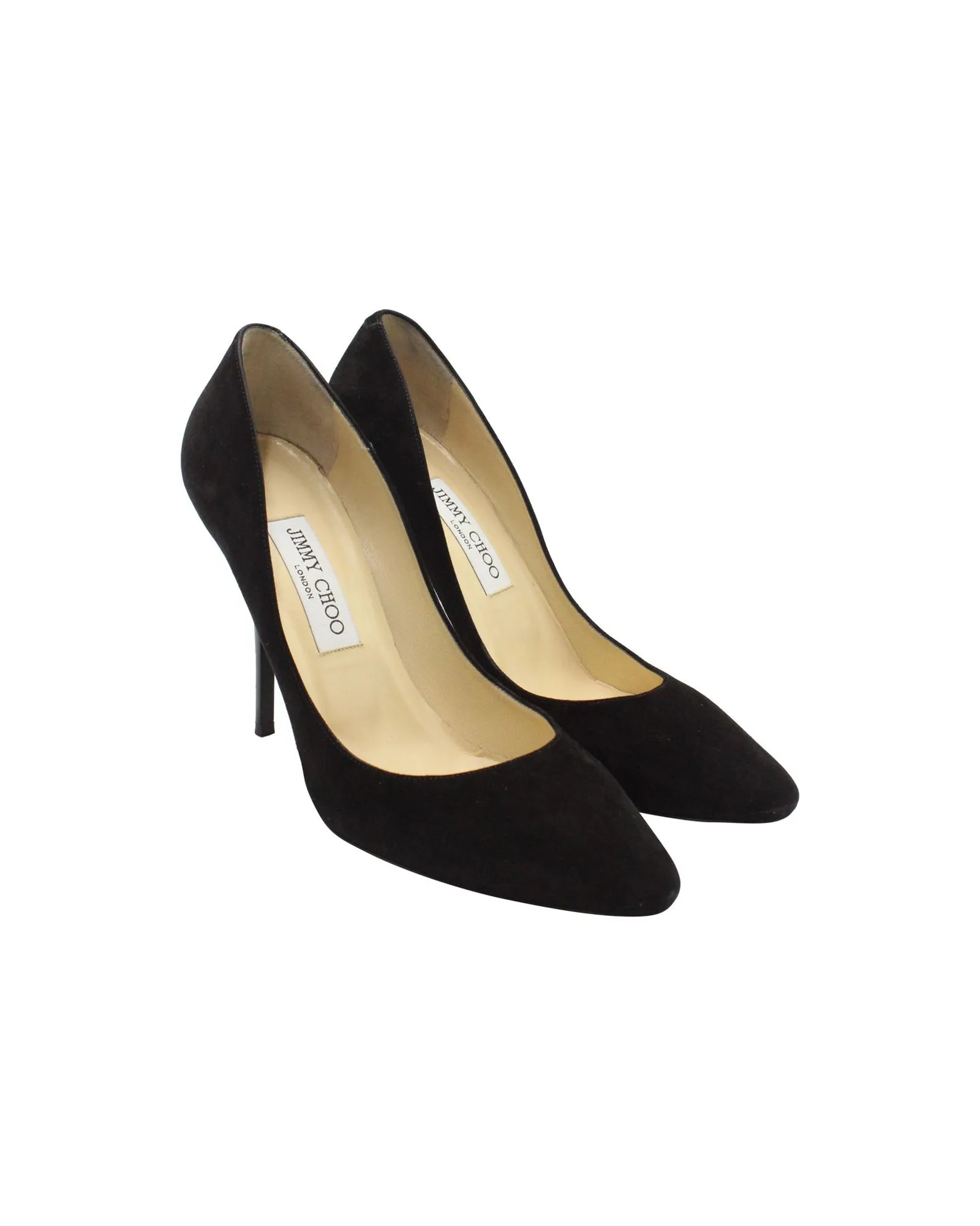 Jimmy Choo Mitchel Pumps in Black Suede