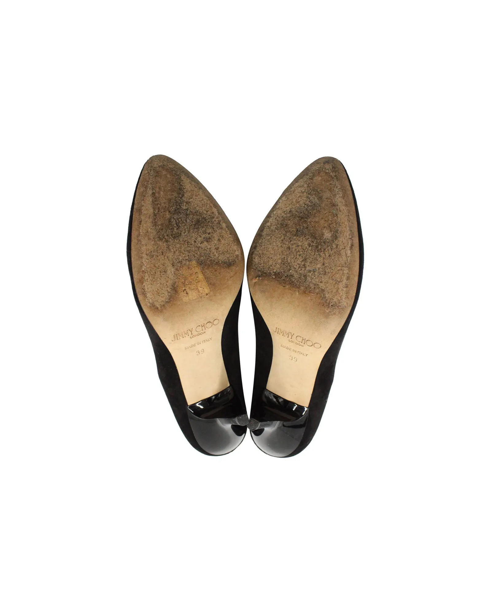 Jimmy Choo Mitchel Pumps in Black Suede