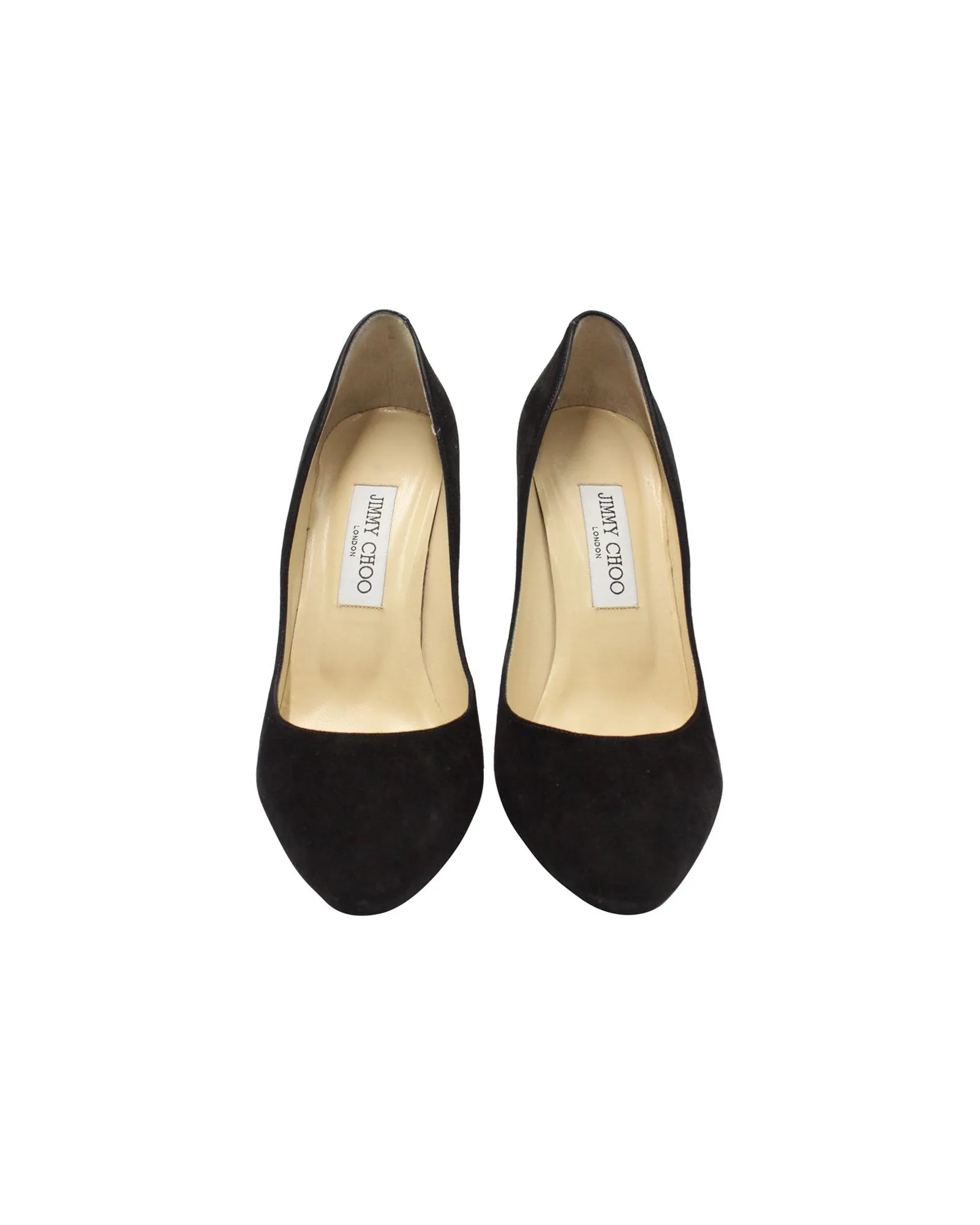 Jimmy Choo Mitchel Pumps in Black Suede