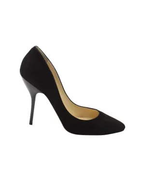 Jimmy Choo Mitchel Pumps in Black Suede