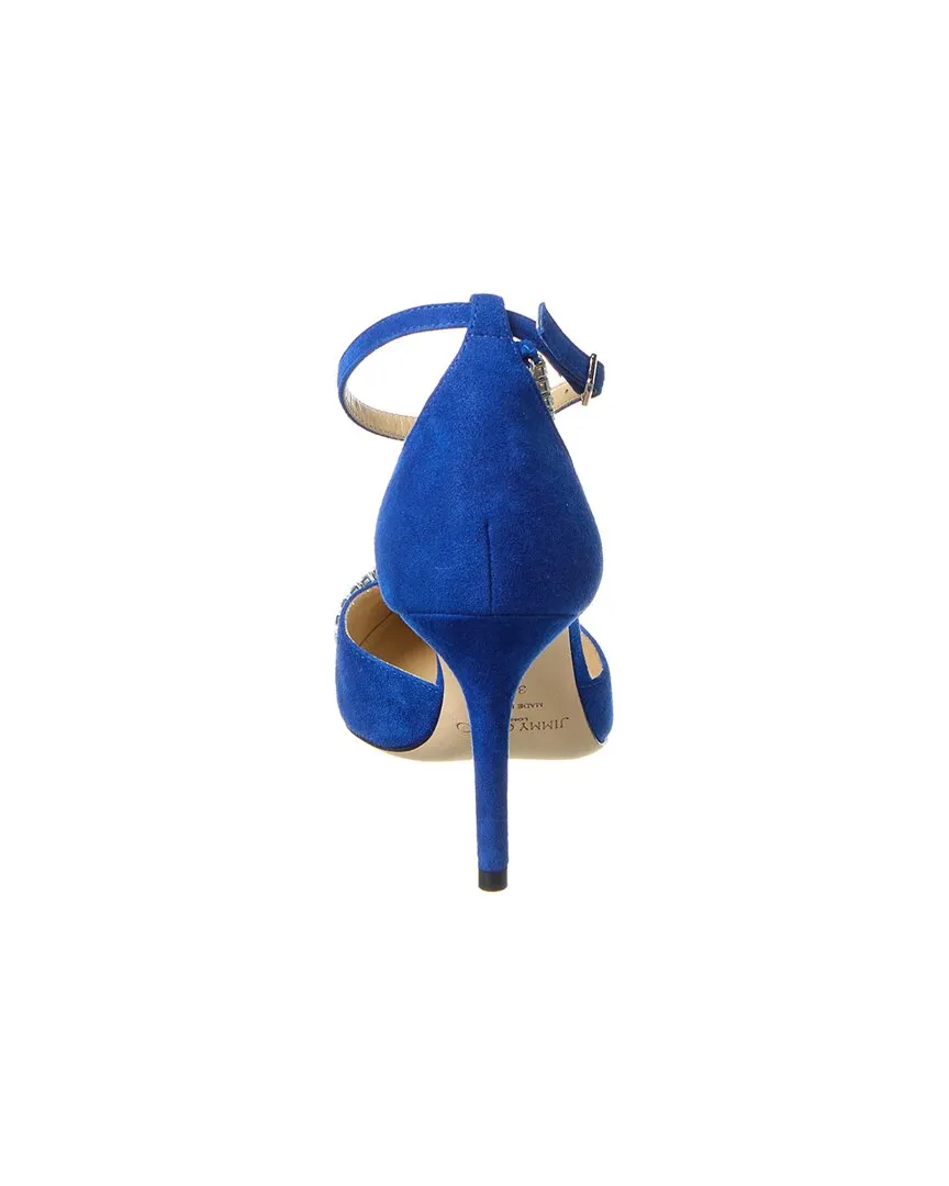 Jimmy Choo Talika 85 Suede Pump