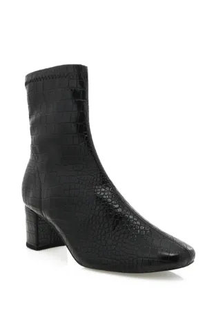 Jonas Croc Boots In Black