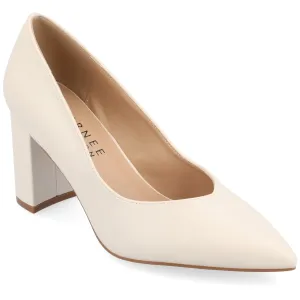 Journee Collection Women's SuperNatural Tru Comfort Foam SIMONNE Pumps Cool Shades