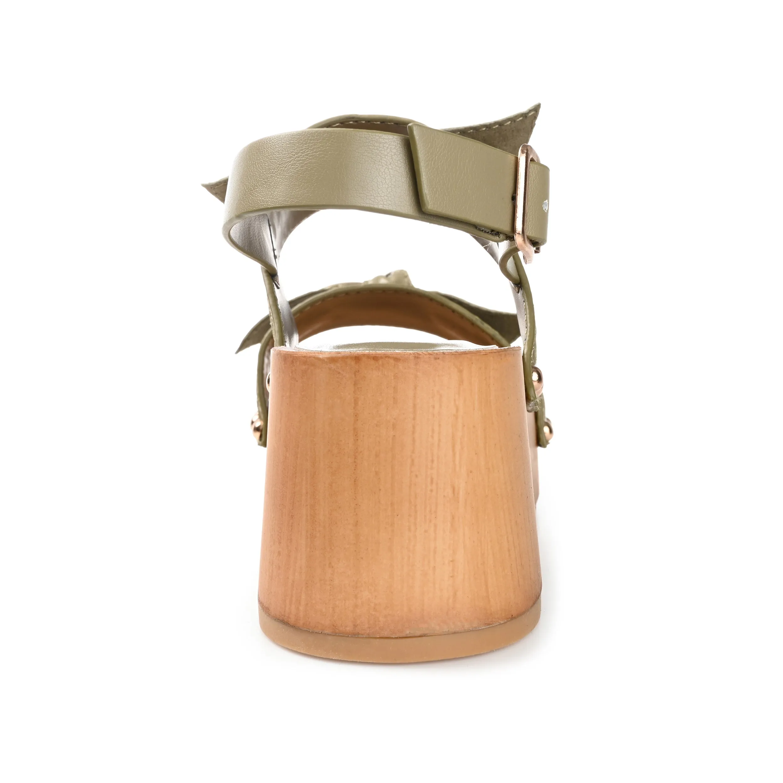 Journee Collection Womens Tia Double Bow Accent Clog Sandals