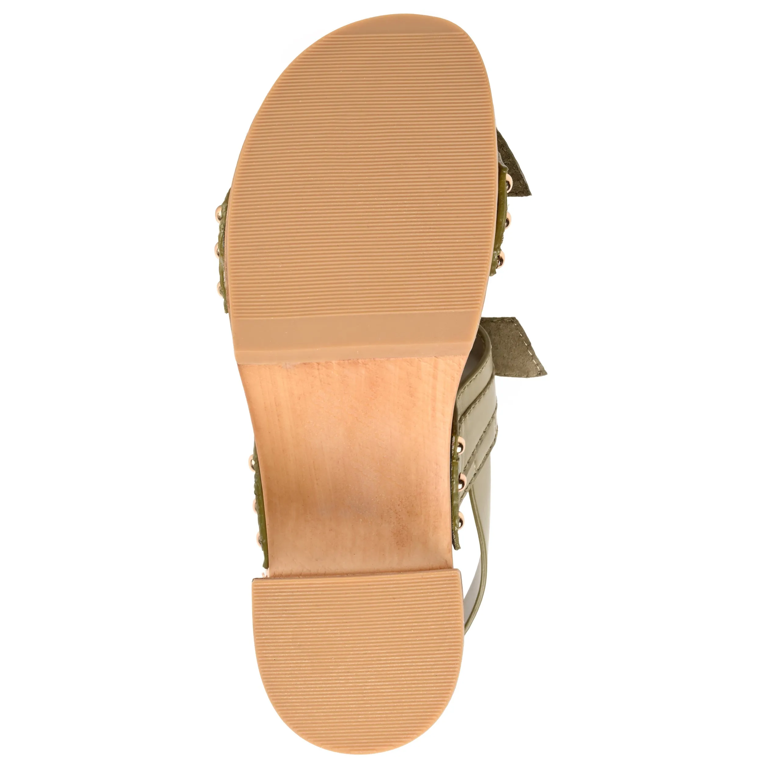 Journee Collection Womens Tia Double Bow Accent Clog Sandals