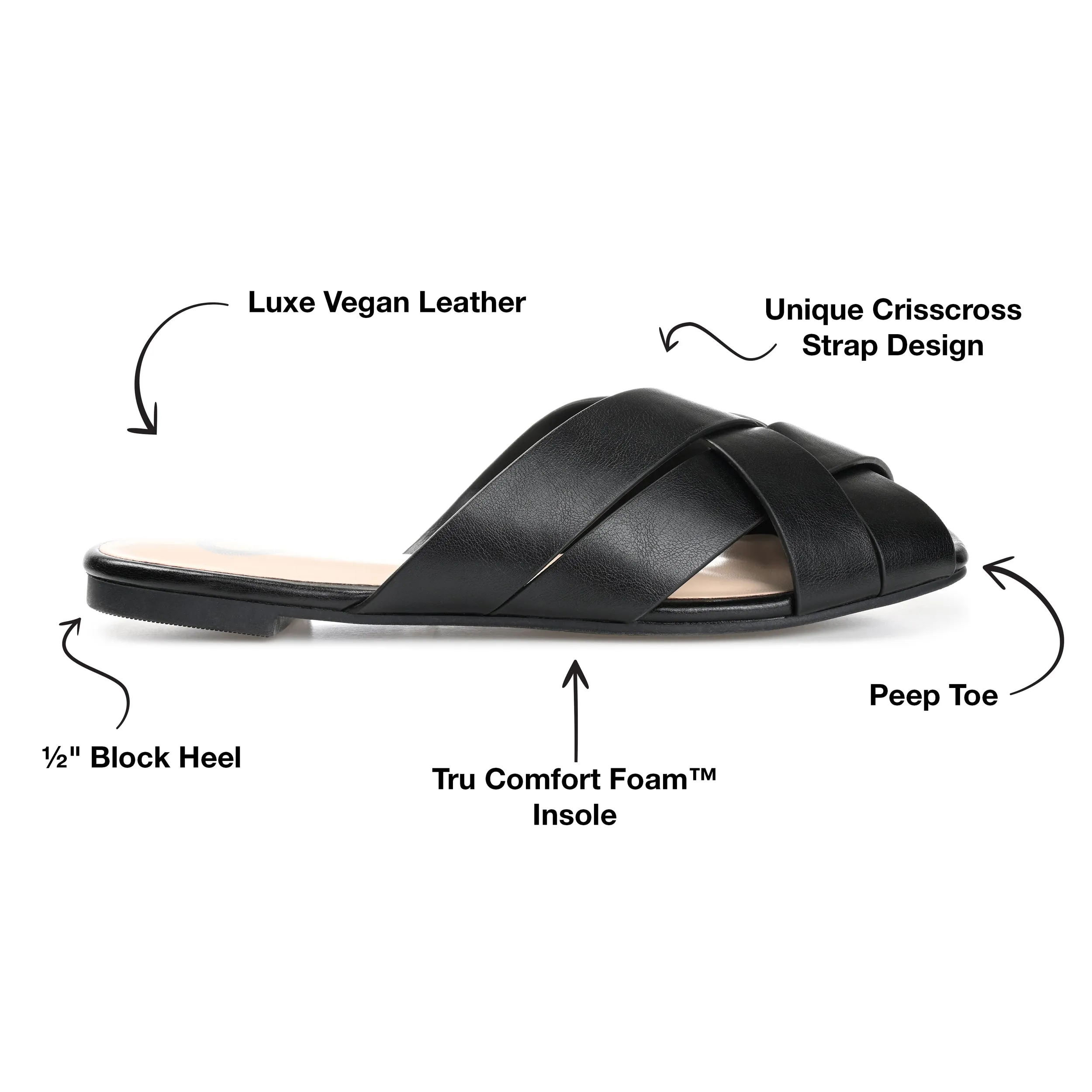 Journee Collection Women's Tru Comfort Foam Haize Sandal